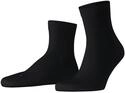 FALKE Unisex Run U Sso Baumwolle Funktionsmaterial Einfarbig Socken , Schwarz...