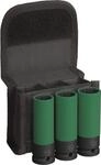 Bosch 3x PRO Impact Steckschl&uuml;sseleinsatz-Set mit PET-Abdeckungen (92 x 38 mm,