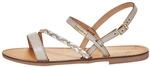 LES TROPEZIENNES PAR M. BELARBI Femme BATRESSE Sandale, Creme Multi, 41 EU