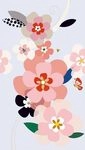 A.S. Cr&eacute;ation Livingwalls Vliestapete - Tapete Blumen in Rosa, Flieder und Schwarz -