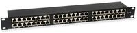 Equip Patchpanel 48x RJ45 Cat6 19" 1HE grau