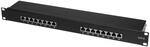Logilink Professional EconLine Cat.6 (250 MHz) Patchpanel - Verteilerfeld, 19",...