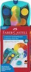 Faber-Castell 125003 - Farbkasten CONNECTOR mit 12 Farben, inklusive Deckwei&szlig;,