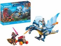 PLAYMOBIL Novelmore 71644 Drache im Gefecht, inklusive eines beweglichen Drachens,