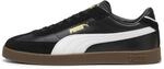 PUMA Club II ERA Sneaker, Unisex, Schwarz, Wei&szlig;gold, 6 UK