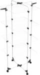 Vileda Modular 4 | W&auml;schest&auml;nder Turm mit 4 Ebenen | Modulierbarer Gelenk | Leicht