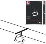 Paulmann 94486 LED Seilsytem Frame Einzelspot incl. 1x4,8 W Warmwei&szlig; Schwarz...