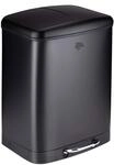 Dirt Devil Tretm&uuml;lleimer 2 x 12L &ndash; M&uuml;lleimer 2 F&auml;cher &ndash; M&uuml;lltrennsystem -