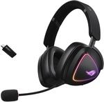 ASUS ROG Delta II kabelloses RGB Gaming Headset (ROG SpeedNova, Bluetooth 2,4 GHz,