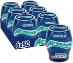 Airwaves Menthol Eucalyptus Kaugummi zuckerfrei, 6x50 Dragees | Intensiver