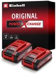 Original Einhell 3 Ah Power X-Change Plus Akku (18 V, Li-Ion, universell verwendbar