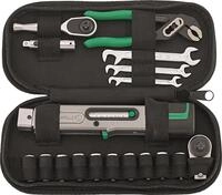 STAHLWILLE Fahrrad Werkzeug-Set 18-tlg. | 1/4 Drehmomentschl&uuml;ssel 4-20 Nm, TORX,
