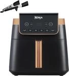 Ninja Hei&szlig;luftfritteuse MAX PRO, 6,2 L, &ouml;lfrei, gro&szlig;e Schublade, R&ouml;sten, Backen,