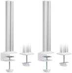 InLine Slatwall - Befestigungss&auml;ulen Aluminium, f&uuml;r Tischhalterung Panel, Stangen,
