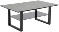 Hela Tische, Couchtisch, Glascouchtisch Arne,Glasplatte 8mm Keramikoptik,