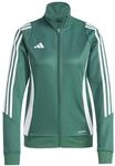 adidas Damen Tiro24 Training Full Zip Track Suit, team dark green/white, M