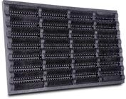 Hanse Home Brushes Fu&szlig;matte Kokos und Gummi 45x75cm &ndash; rutschfeste Schmutzfangmatte