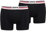 Levi's Herren Boxer Underwear, Black, XL