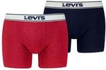 Levi's Herren Boxer Underwear, Red, XXL