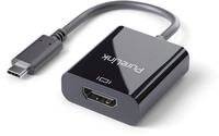 PureLink IS181 USB-C auf HDMI Adapter - 4K60 - iSerie 0,10m, schwarz
