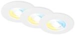 BRILONER &ndash; 3er Set LED Einbaustrahler 230V, LED Strahler Badezimmer IP44,