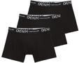 TOM TAILOR Denim Herren Trunk Hipster Boxershorts im Triple-Pack mit Stretch