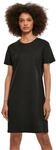 Urban Classics Damen Ladies Recycled Cotton Boxy Tee Dress Kleid, Schwarz, XS EU
