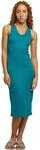 Urban Classics Damen Kleid Ladies Midi Sleeveless Rib Dress watergreen XS