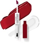 Wet n Wild Megalast Lock n' Shine, Dual-Ended Lip Color and Clear Gloss,...