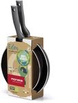 Moneta Eden Pfannen-Set, 24 &ndash; 28 cm, aus recyceltem Aluminium, hergestellt in