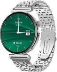 Knauermann PRO 3 Mini (2024) Silber - Gesundheitsuhr Smartwatch mit Telefoniefunktion