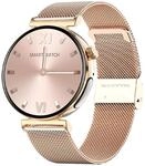 Knauermann PRO 3 Mini (2024) Gold - Gesundheitsuhr Smartwatch mit Telefoniefunktion -