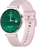 Knauermann PRO 3 Mini (2024) Silber - Gesundheitsuhr Smartwatch mit Telefoniefunktion