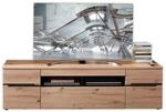 Stella Trading MEMPHIS TV-Lowboard in Artisan Eiche Optik, Graphit - Moderner TV