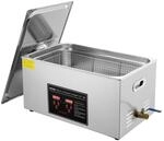 VEVOR Ultraschallreiniger Ultraschall Edelstahl-Reinigungsger&auml;t 7480 W, 22 L