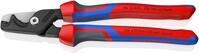 KNIPEX StepCut XL Kabelschere mit Stufenschnitt mit Comfort-Griffen br&uuml;niert 225 mm,