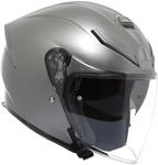AGV - K5 Jet EVO E2206, Motorrad Jet-Helmet, Unisex, Matt Luna Grey, XS