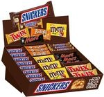 Mars, Snickers, Balisto & mehr Mixed Schokoriegel Box, Thekenaufsteller f&uuml;r B&uuml;ro,