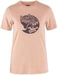 Fj&auml;llr&auml;ven Damen Abisko Wool Fox SS T-Shirt, Chalk Rose/Port, M