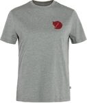Fj&auml;llr&auml;ven Damen Fox Boxy Logo T-Shirt, Grey/Melange, XS