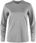 Fj&auml;llr&auml;ven Damen Abisko Day Hike LS T-Shirt, Shark Grey, M