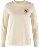 Fj&auml;llr&auml;ven Damen 1960 Logo LS T-Shirt, Chalk White, L
