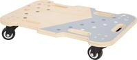 small foot Rollbrett "Adventure" aus Holz, Kindersport ab 3 Jahren, mit Haltegriffen