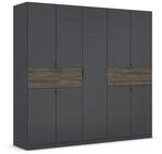 Rauch M&ouml;bel TICAO, Schrank, Farbe Grau metallic/Atlantic Oak, Breite 226 cm 