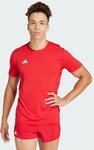 adidas Herren Adizero Essentials Aeroready Running Shirt, Team Power red 2, M
