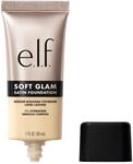 e.l.f. Soft Glam Foundation, Mittlere Deckkraft, Langanhaltende & Aufbauende