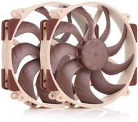 Noctua NF-A14x25r G2 PWM Sx2-PP, Doppelset Leise 140mm Premium-L&uuml;fter mit Rundrahmen