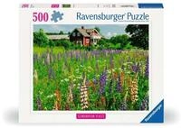 Ravensburger Puzzle 12000844, Scandinavian Places - Bauernhof in Schweden - 500...