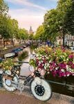 Ravensburger Puzzle 12000780 - Fahrrad und Blumen in Amsterdam - 1000 Teile...