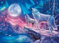 Ravensburger Puzzle Wolf im Nordlicht - 500 Teile Puzzle f&uuml;r Erwachsene | 500...